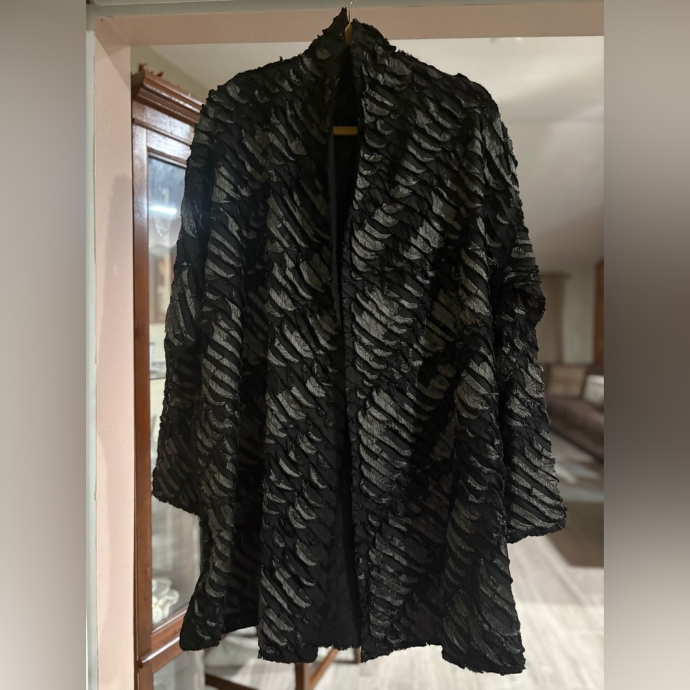 Tim Harding Black Jacket with Gold Signature